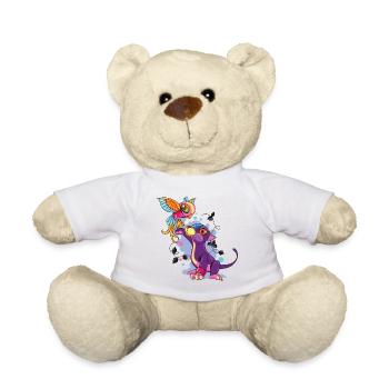 Be Happy - Teddy - Weiß - Vorne