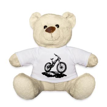 Croquis de VTT - Nounours - blanc - Devant