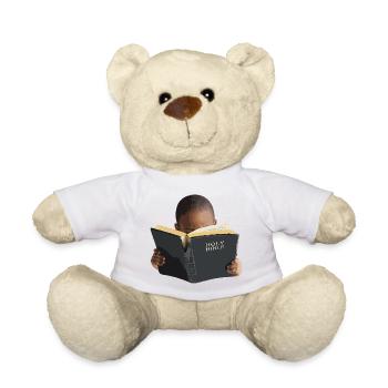 Kinderbibel-Lesemoment - Teddy - Weiß - Vorne