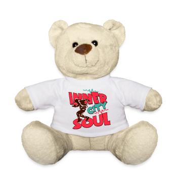 Inner City Soul – Culture de la rue Design graphique - Nounours - blanc - Devant