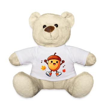 Danse du gland d’automne - Nounours - blanc - Devant
