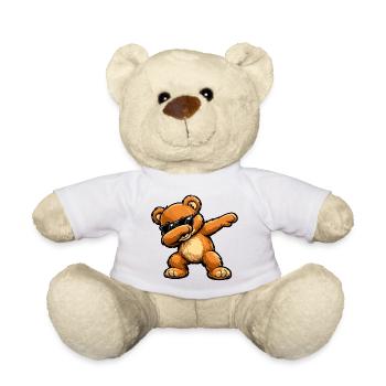 Dabbing Teddy - Teddy - Weiß - Vorne