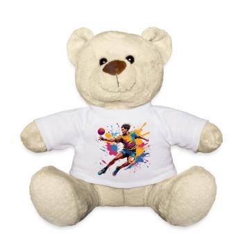 Handball Handball Player Handball Coach Fan Gift - Teddy Bear - white - Front