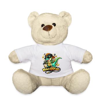 Veloci-Rap-Tor - Teddy - Weiß - Vorne