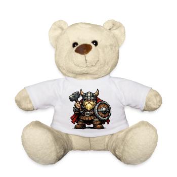 Wikinger Zwerg - Teddy - Weiß - Vorne
