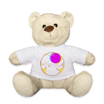 Neonberge mit Sonne - Teddy - Weiß - Vorne
