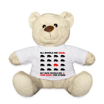 Alle Tiere sind gleich 2 - Teddy - Weiß - Vorne