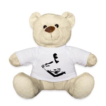 DJ - Teddy - Weiß - Vorne