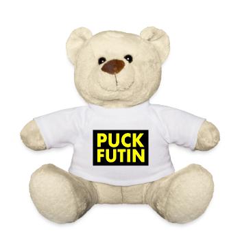 Puck futin - Teddy - Weiß - Vorne