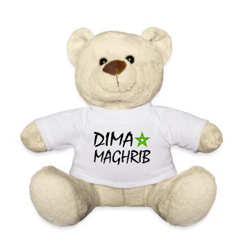 Dima maghrib - Teddy Bear - white - Front