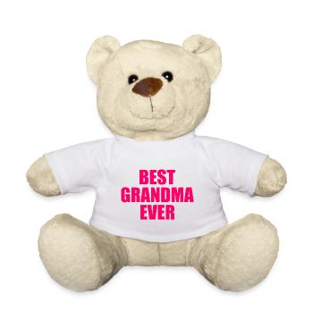 Best grandma ever - Nounours - blanc - Devant