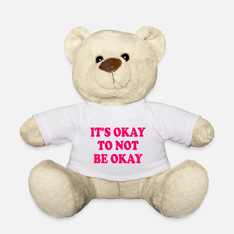 it's okay to not be okay - Teddy - Weiß