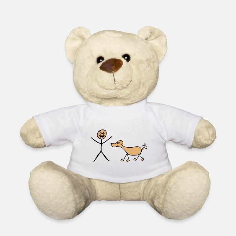 Ich und Hund - Teddy - Weiß