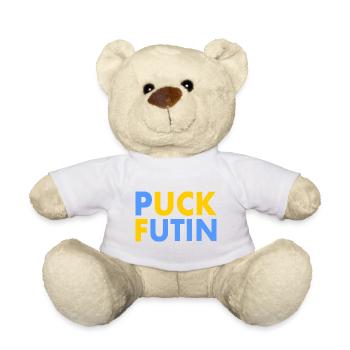 Puck futin - Teddy Bear - white - Front