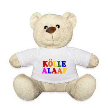 Kölle alaaf - Teddy - Weiß - Vorne
