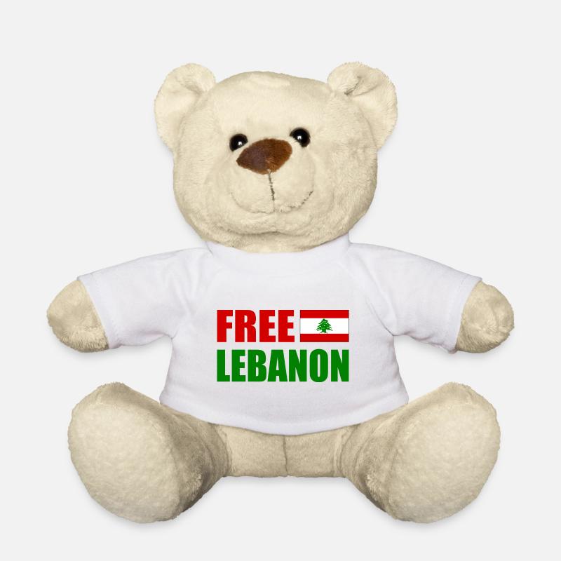 free lebanon - libanon - Teddy - Weiß