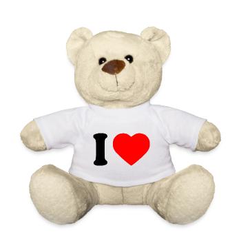 J’adore - Nounours - blanc - Devant