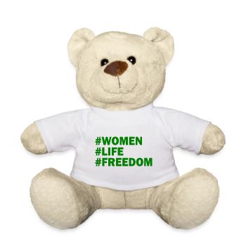 Women life freedom - Nounours - blanc - Devant