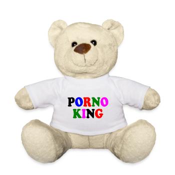 Porno king - Nounours - blanc - Devant