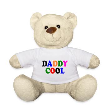 Daddy cool - Teddy Bear - white - Front
