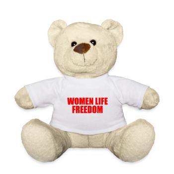 Women life freedom - Nounours - blanc - Devant
