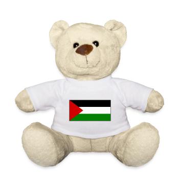 Palestina palästina flagge - Teddy - Weiß - Vorne