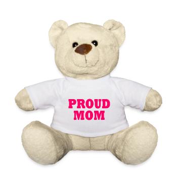 Proud mom - Nounours - blanc - Devant