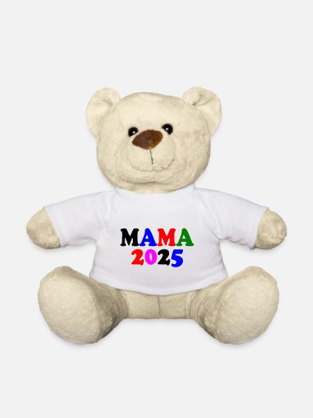 Mama 2025 - Teddy - Weiß