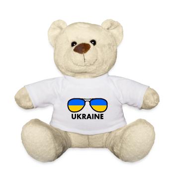 Ukraine - Nounours - blanc - Devant