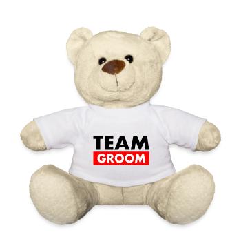 Team groom - Teddy - Weiß - Vorne