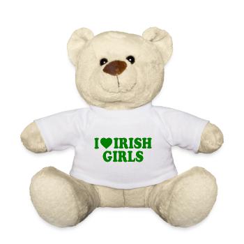 I love irish girls - Nounours - blanc - Devant