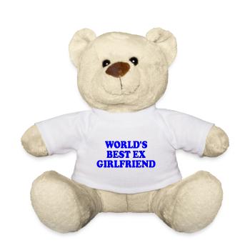 worlds best ex girlfriend - Teddy - Weiß - Vorne