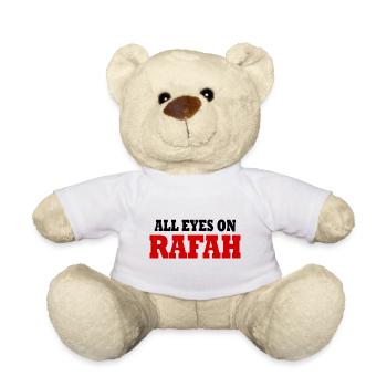 all eyes on rafah - Nounours - blanc - Devant