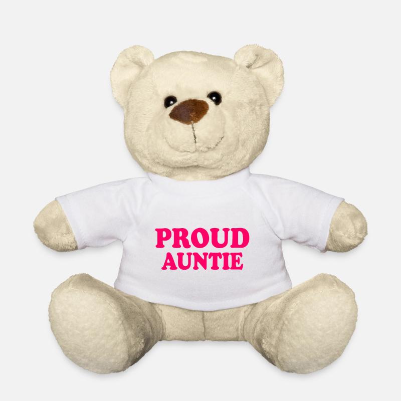 Proud auntie - Teddy - Weiß