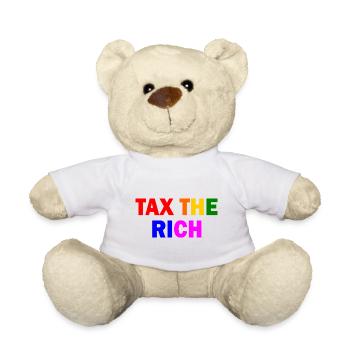 Tax the rich - Teddy - Weiß - Vorne