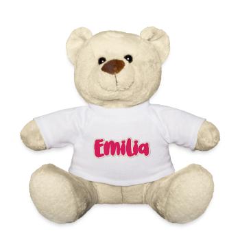 Emilia Name Vorname - Teddy - Weiß - Vorne