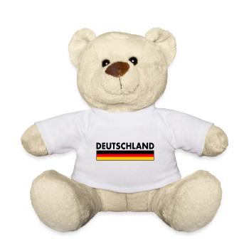 Germany - Teddy Bear - white - Front