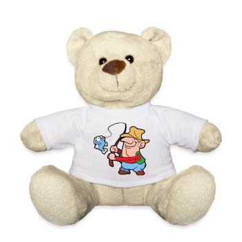 Pêcheur pêcheur pêcheur pêcheur pêche ange - Nounours - blanc - Devant