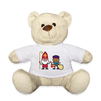 sint en piet - Teddy Bear - white - Front