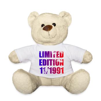 33e anniversaire Edition limitée 11/1991 - Nounours - blanc - Devant