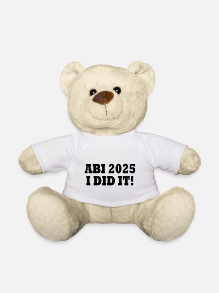 Abi 2025 i did it - Teddy - Weiß