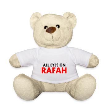 all eyes on rafah - Nounours - blanc - Devant