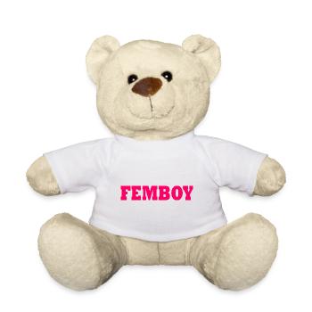 Femboy - Teddy - Weiß - Vorne