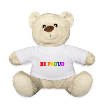 Be proud - Teddy - Weiß - Vorne