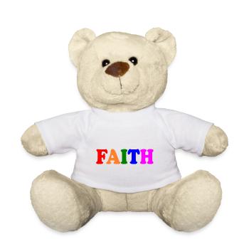 Faith - Teddy Bear - white - Front