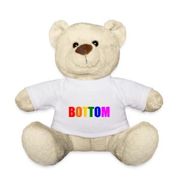 Bottom - Nounours - blanc - Devant