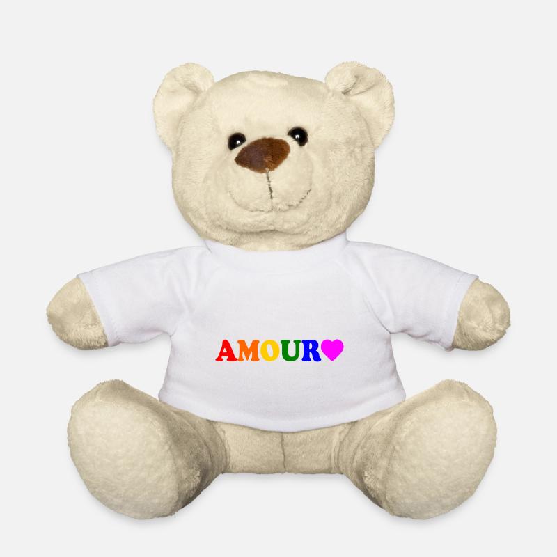 Amour - Nounours - blanc
