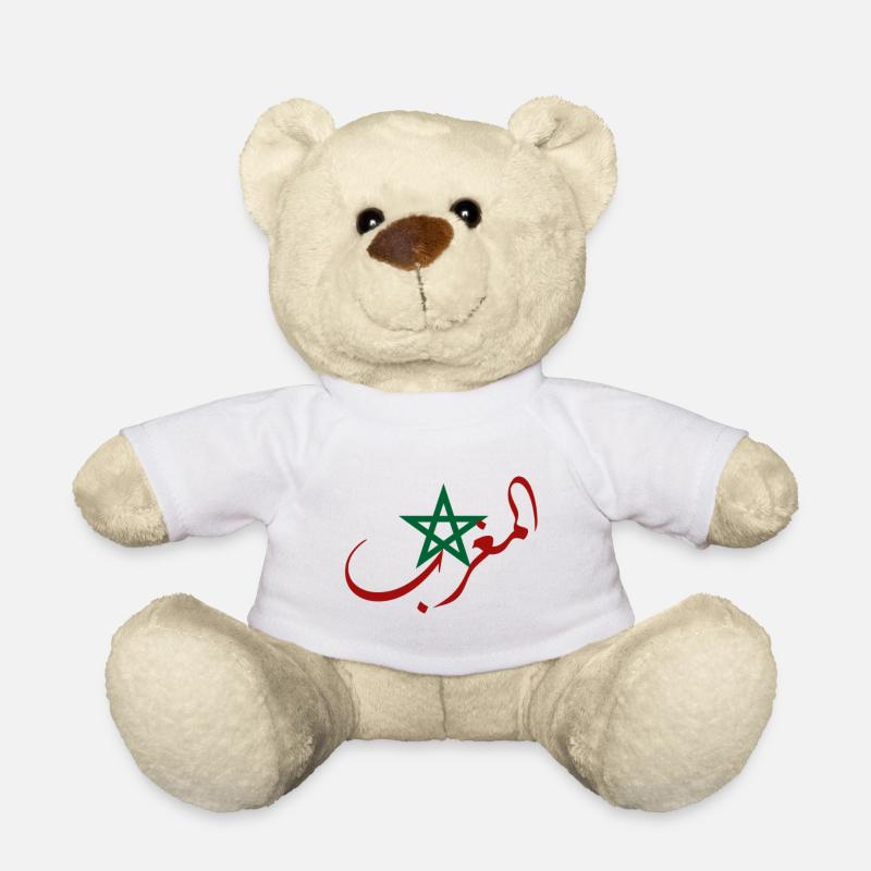 Marokko - Teddy - Weiß