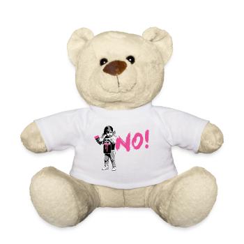 GirlPower NEIN! - Teddy - Weiß - Vorne