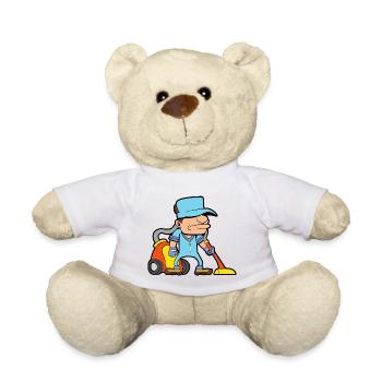 Staubsauger Gebäudereiniger Gebäudereinigung - Teddy - Weiß - Vorne